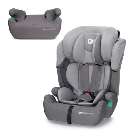 KINDERKRAFT - Κάθισμα αυτοκινήτου COMFORT UP i-Size (76-150 cm) ανοιχτό γκρι