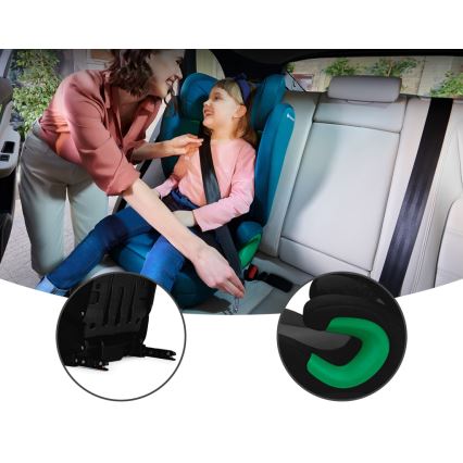 KINDERKRAFT - Κάθισμα αυτοκινήτου JUNIOR FIX 2 (100-150 cm) Graphite μαύρο