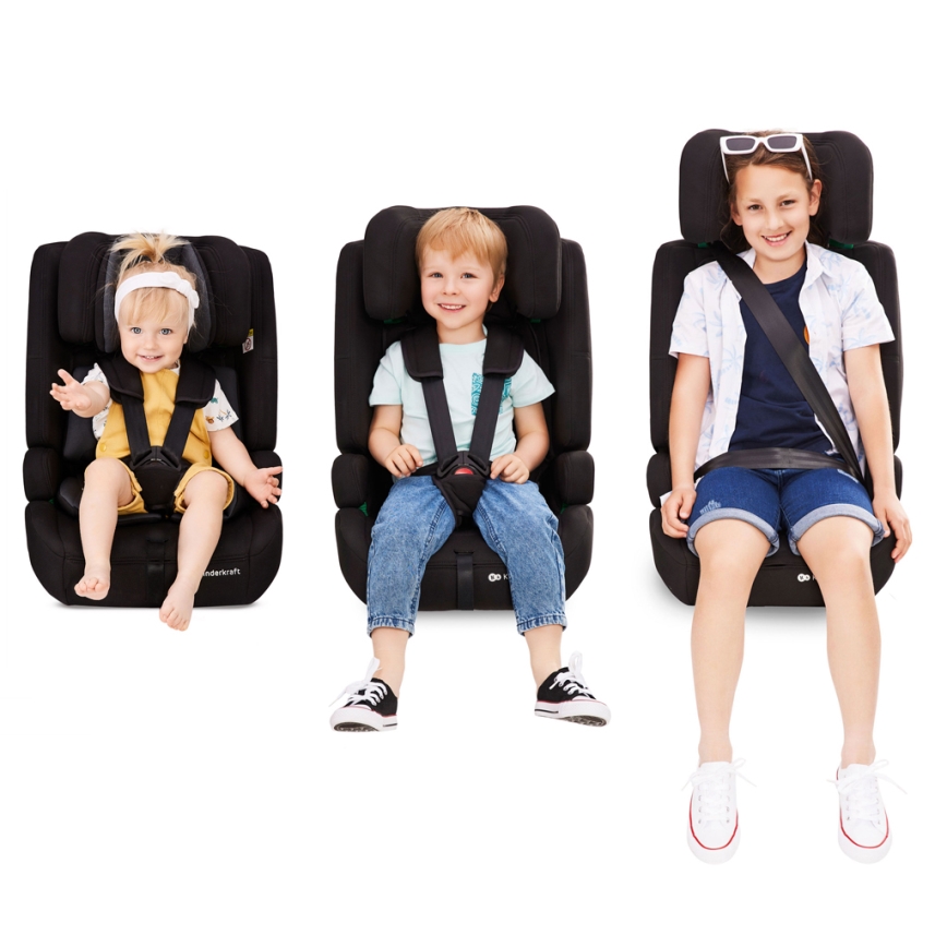 KINDERKRAFT - Κάθισμα αυτοκινήτου SAFETY FIX 2 i-Size (76-150 cm) μαύρο