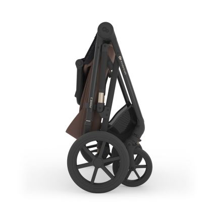 KINDERKRAFT - Συνδυαστικό καρότσι 3-σε-1 PRIME 3 Velvet Mocca