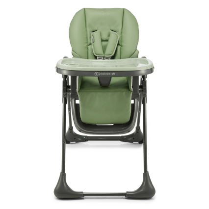 KINDERKRAFT - Παιδική καρέκλα φαγητού 2-σε-1 TUMMIE πράσινη