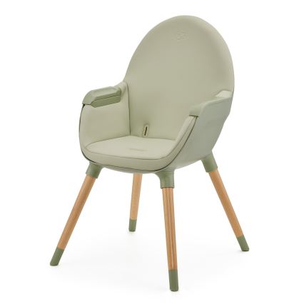 KINDERKRAFT - Παιδική καρέκλα φαγητού 2 σε 1 FINI2 οξιά/πράσινο