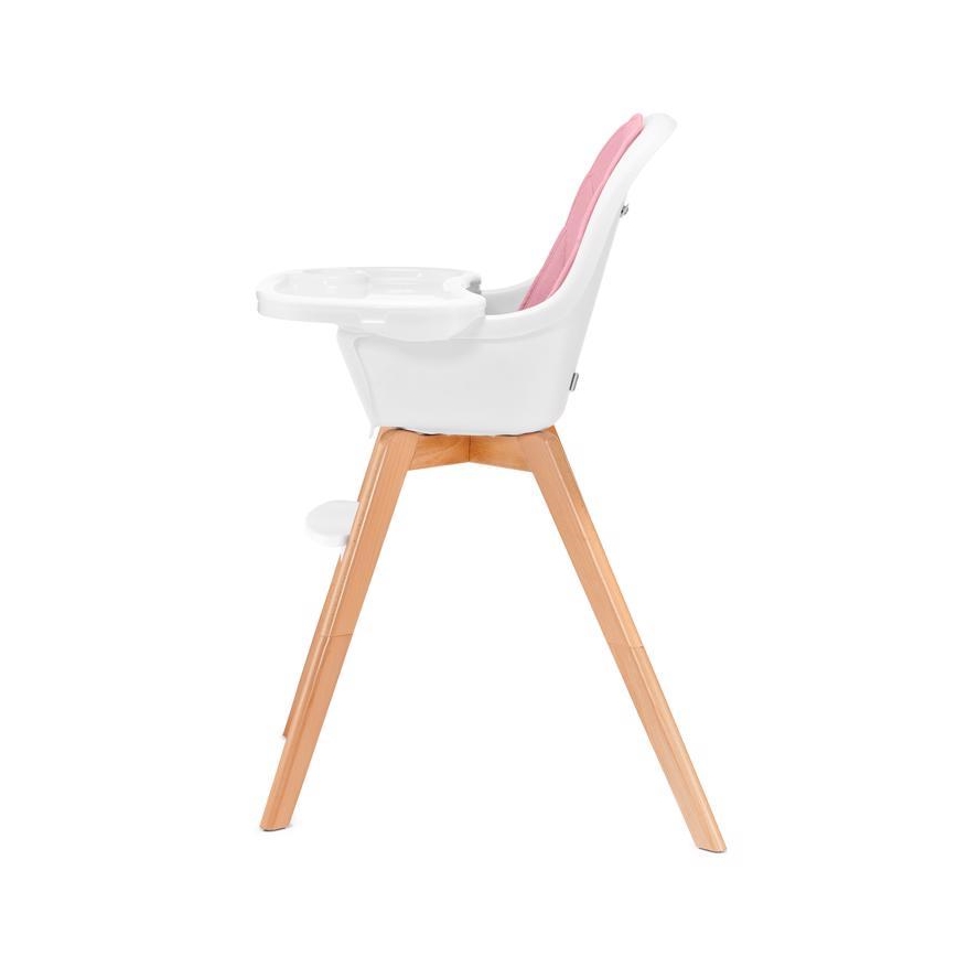 KINDERKRAFT - Παιδικό καρεκλάκι φαγητού 2σε1 TIXI ροζ