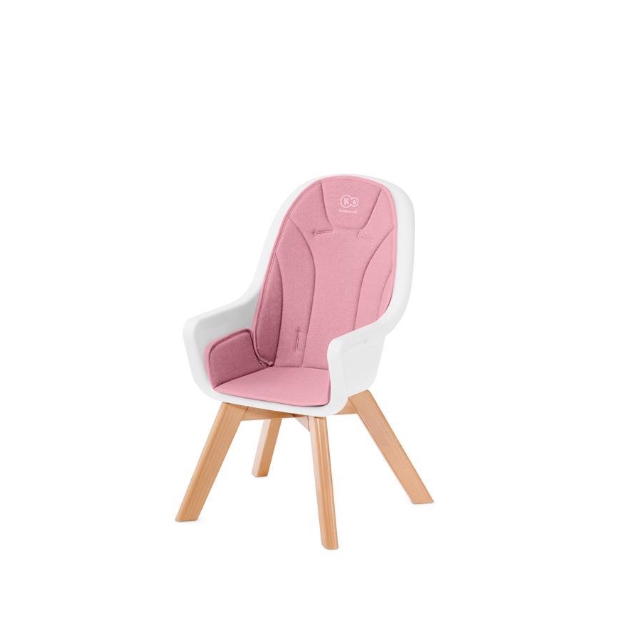 KINDERKRAFT - Παιδικό καρεκλάκι φαγητού 2σε1 TIXI ροζ