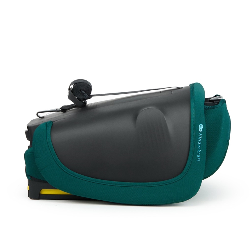 KINDERKRAFT - Παιδικό κάθισμα αυτοκινήτου FIX2GO i-Size 76-150 cm τυρκουάζ