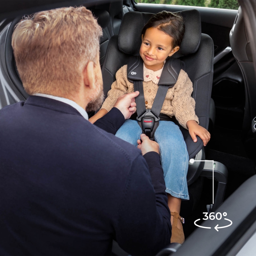 KINDERKRAFT - Παιδικό κάθισμα αυτοκινήτου I-GUARD PRO i-Size 61-105 cm μαύρο