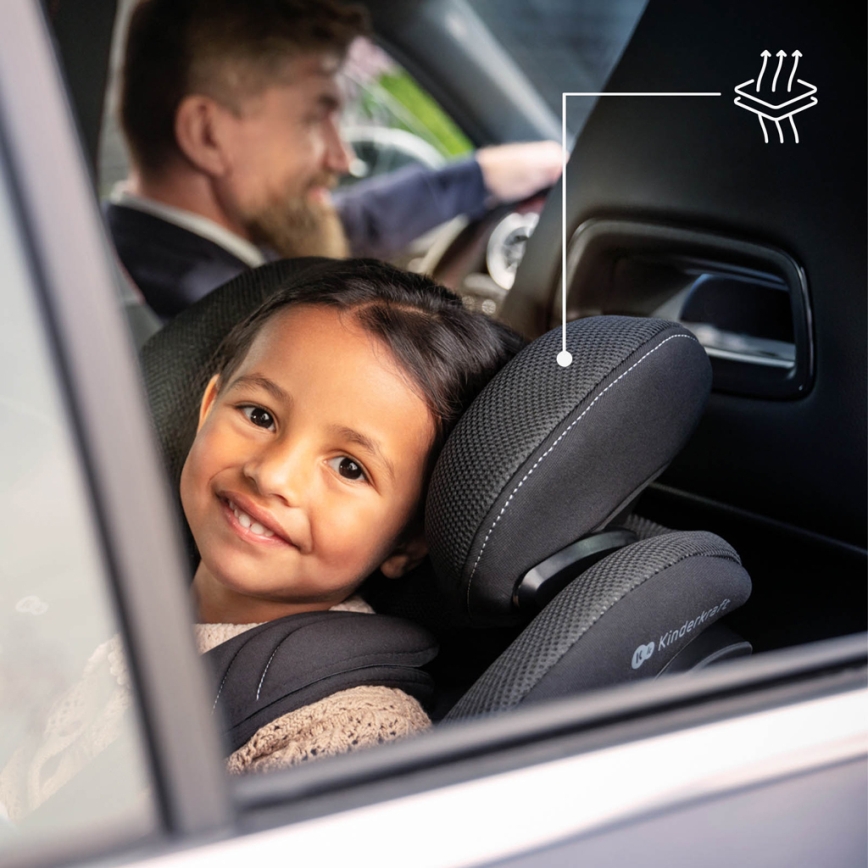 KINDERKRAFT - Παιδικό κάθισμα αυτοκινήτου I-GUARD PRO i-Size 61-105 cm μαύρο