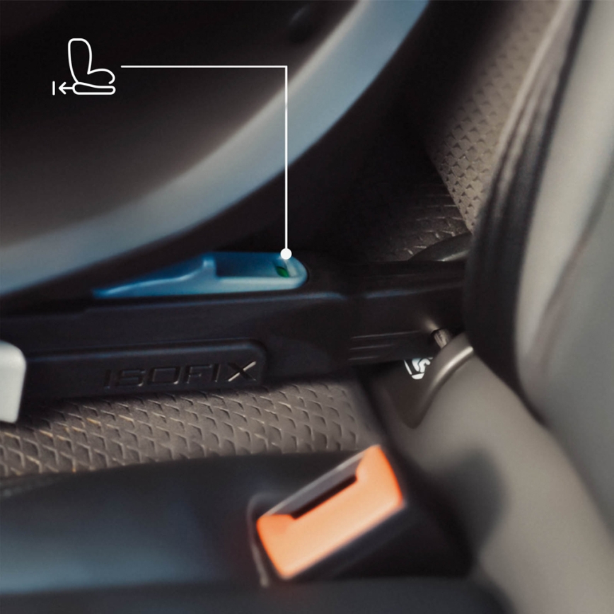 KINDERKRAFT - Παιδικό κάθισμα αυτοκινήτου I-GUARD PRO i-Size 61-105 cm μαύρο