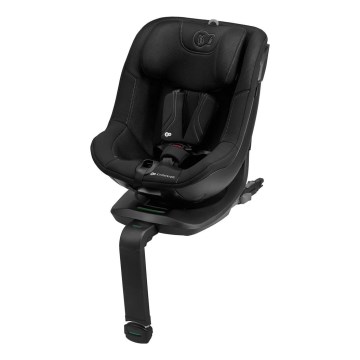 KINDERKRAFT - Παιδικό κάθισμα αυτοκινήτου I-GUARD PRO i-Size 61-105 cm με περιστρεφόμενη βάση, μαύρο