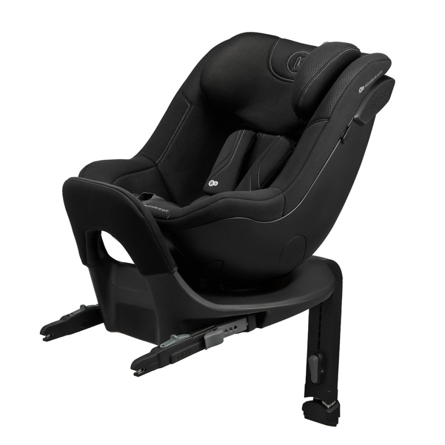 KINDERKRAFT - Παιδικό κάθισμα αυτοκινήτου I-GUARD PRO i-Size 61-105 cm με περιστρεφόμενη βάση, μαύρο