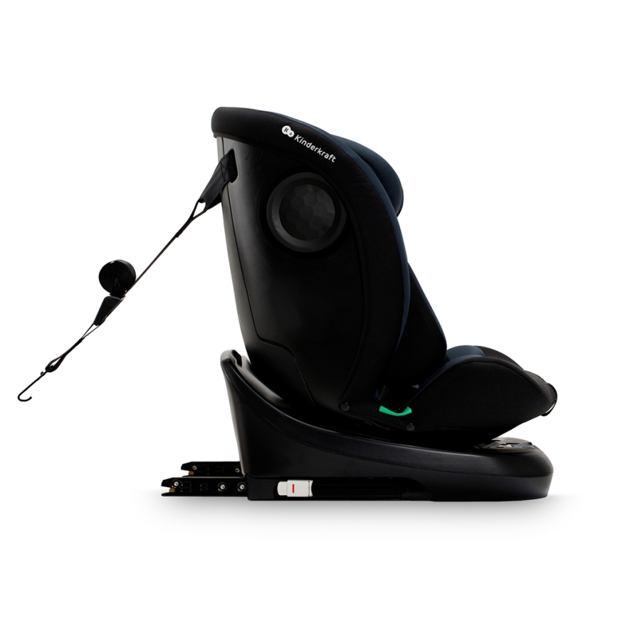 KINDERKRAFT - Παιδικό κάθισμα αυτοκινήτου με περιστρεφόμενη βάση I-GROW i-Size (40-150 cm) μαύρο