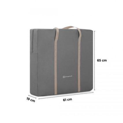 KINDERKRAFT - Παιδικό κρεβάτι 3 σε 1 LOVI γκρι