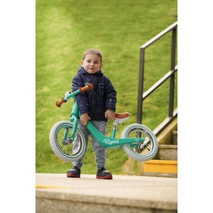 KINDERKRAFT - Παιδικό ποδήλατο ισορροπίας RAPID τιρκουάζ