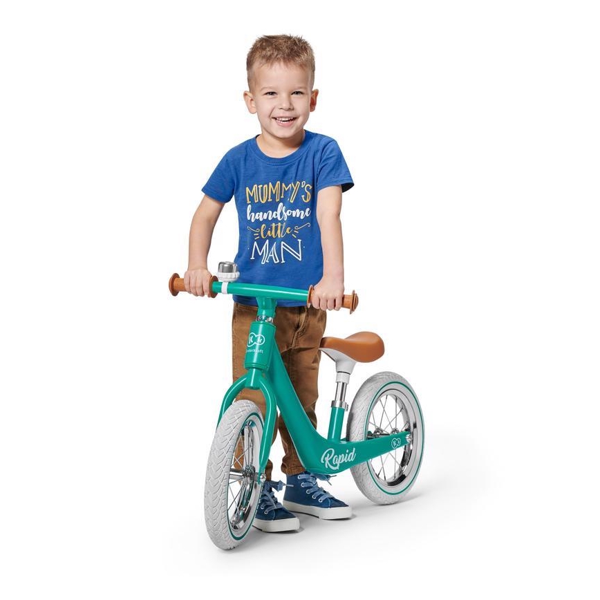 KINDERKRAFT - Παιδικό ποδήλατο ισορροπίας RAPID τιρκουάζ