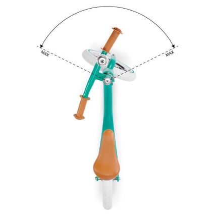 KINDERKRAFT - Παιδικό ποδήλατο ισορροπίας RAPID τιρκουάζ