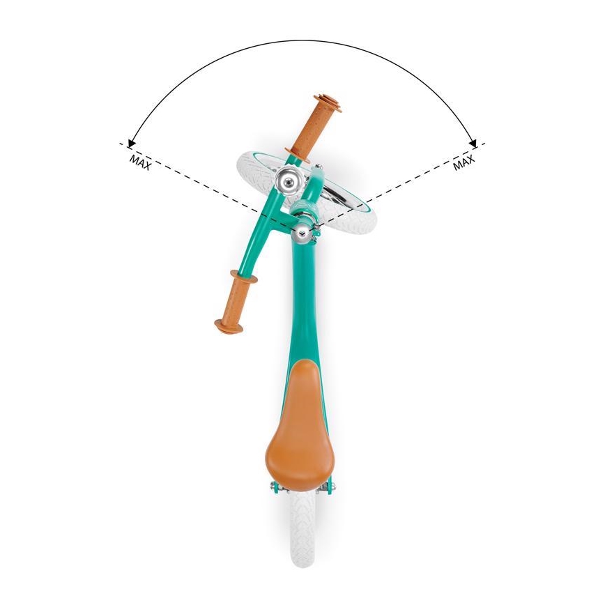 KINDERKRAFT - Παιδικό ποδήλατο ισορροπίας RAPID τιρκουάζ