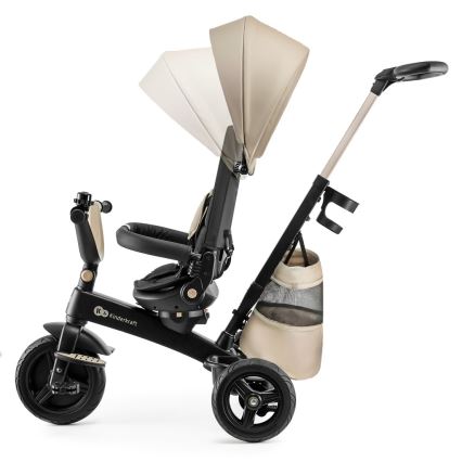 KINDERKRAFT - Παιδικό τρίκυκλο 5 σε 1 EASYTWIST μπεζ