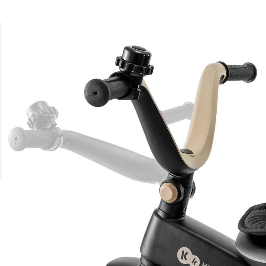 KINDERKRAFT - Παιδικό τρίκυκλο 5 σε 1 EASYTWIST μπεζ