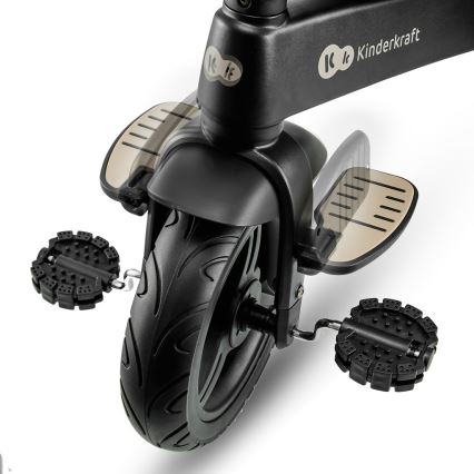 KINDERKRAFT - Παιδικό τρίκυκλο 5 σε 1 EASYTWIST μπεζ