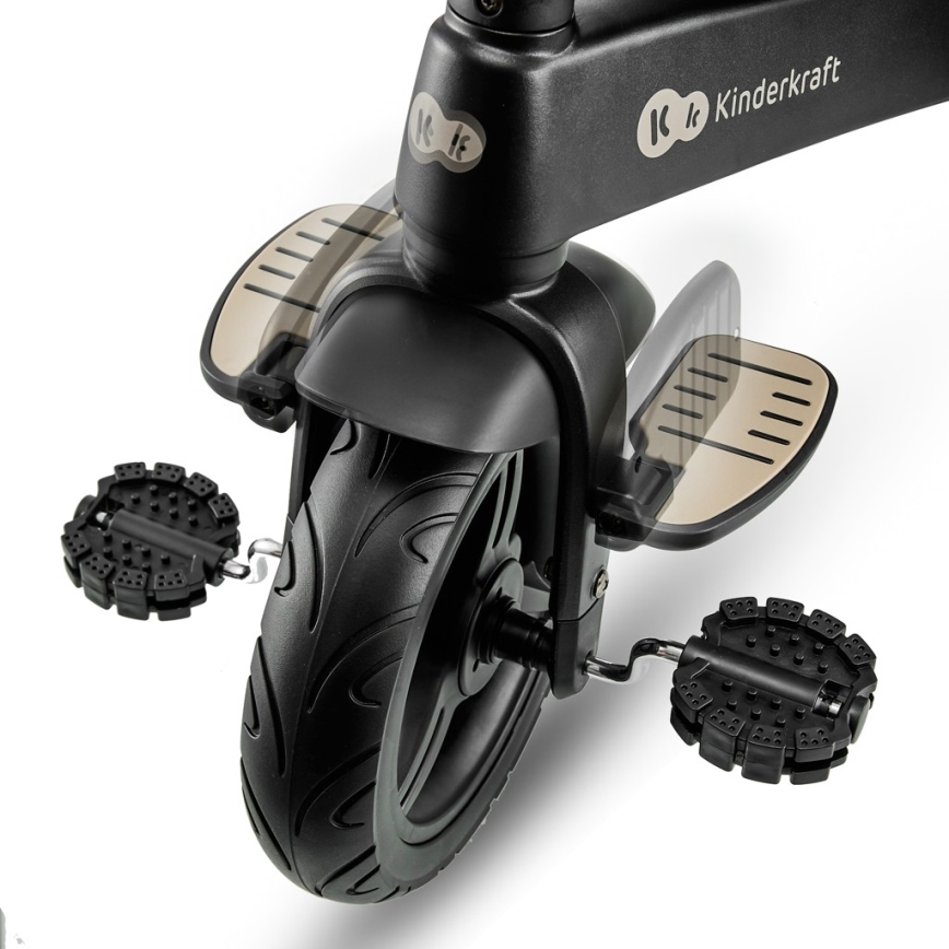 KINDERKRAFT - Παιδικό τρίκυκλο 5 σε 1 EASYTWIST μπεζ