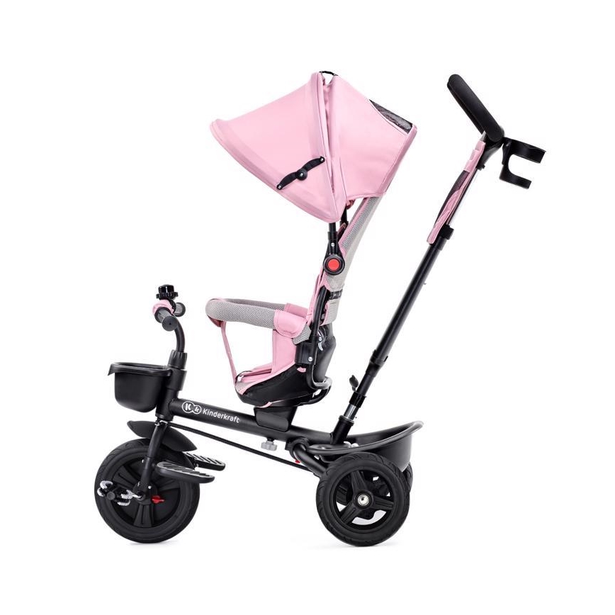 KINDERKRAFT - Παιδικό τρίκυκλο ποδήλατο AVEO ροζ