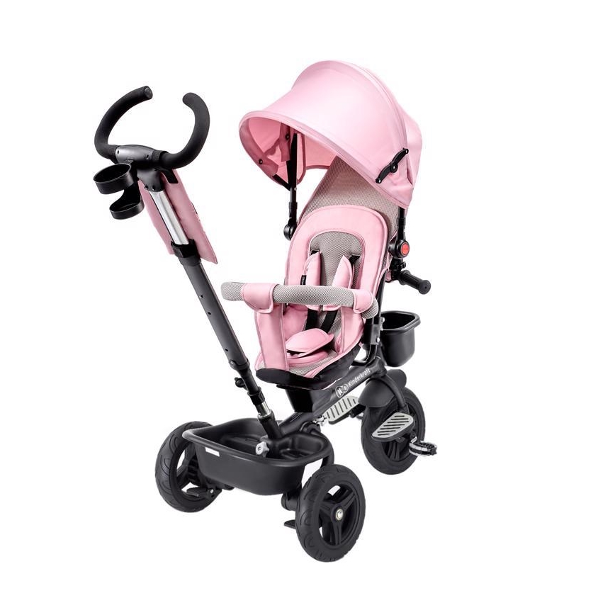 KINDERKRAFT - Παιδικό τρίκυκλο ποδήλατο AVEO ροζ