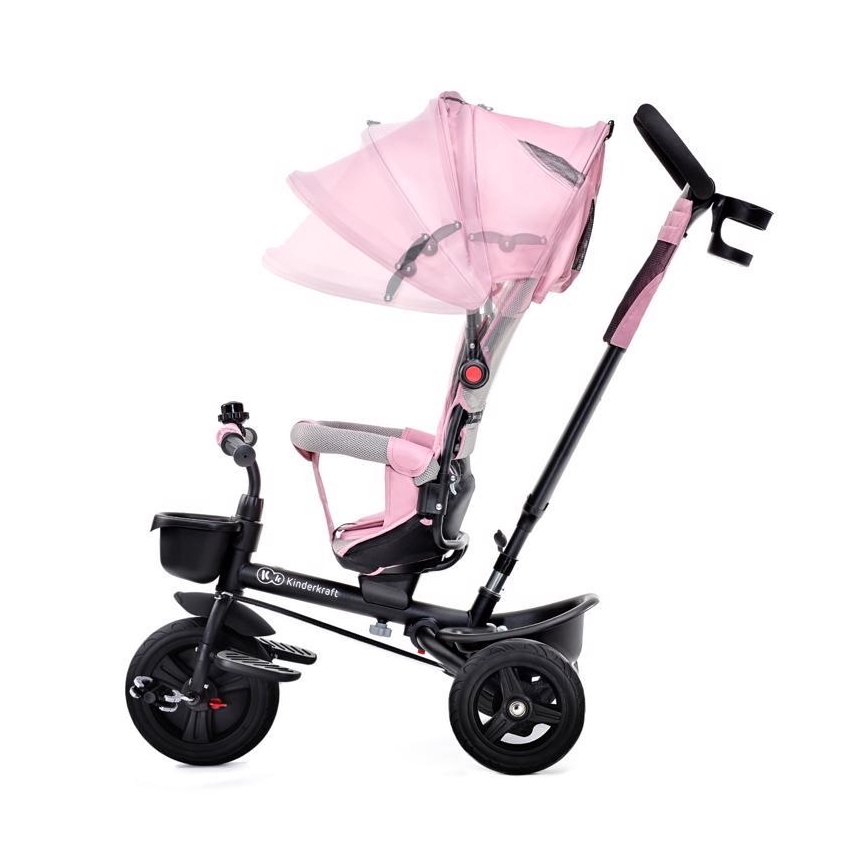 KINDERKRAFT - Παιδικό τρίκυκλο ποδήλατο AVEO ροζ