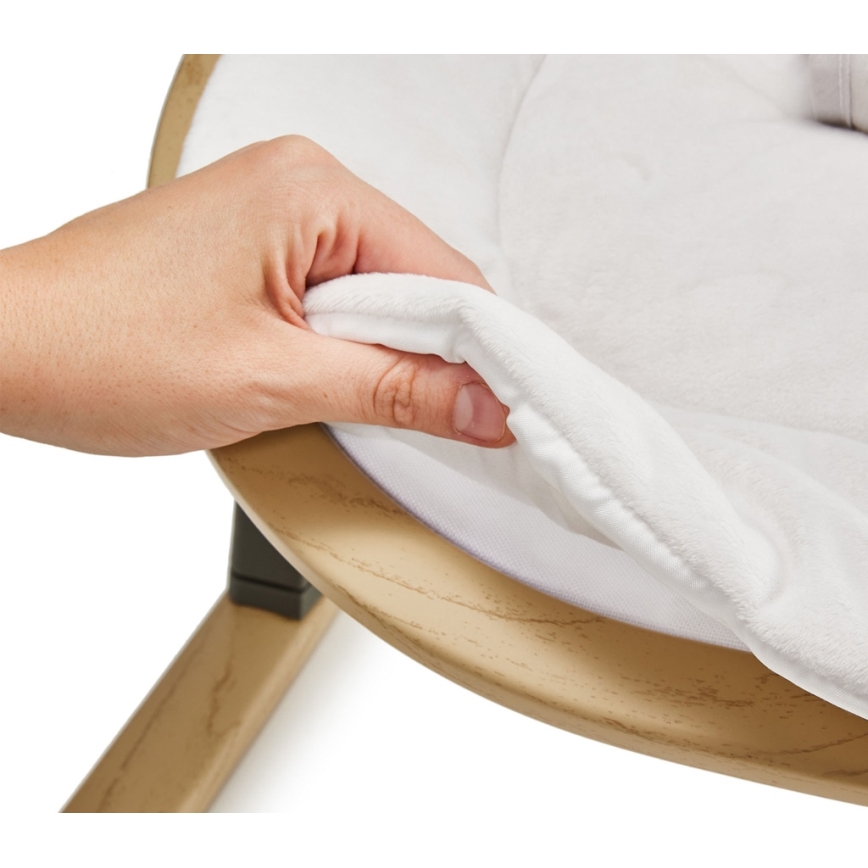 KINDERKRAFT - Παιδικό ξαπλωματάκι ELSU, γκρι