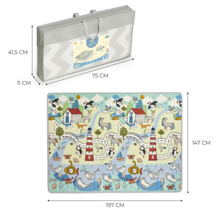 KINDERKRAFT - Παιδικό χαλάκι δραστηριοτήτων MATTY 2