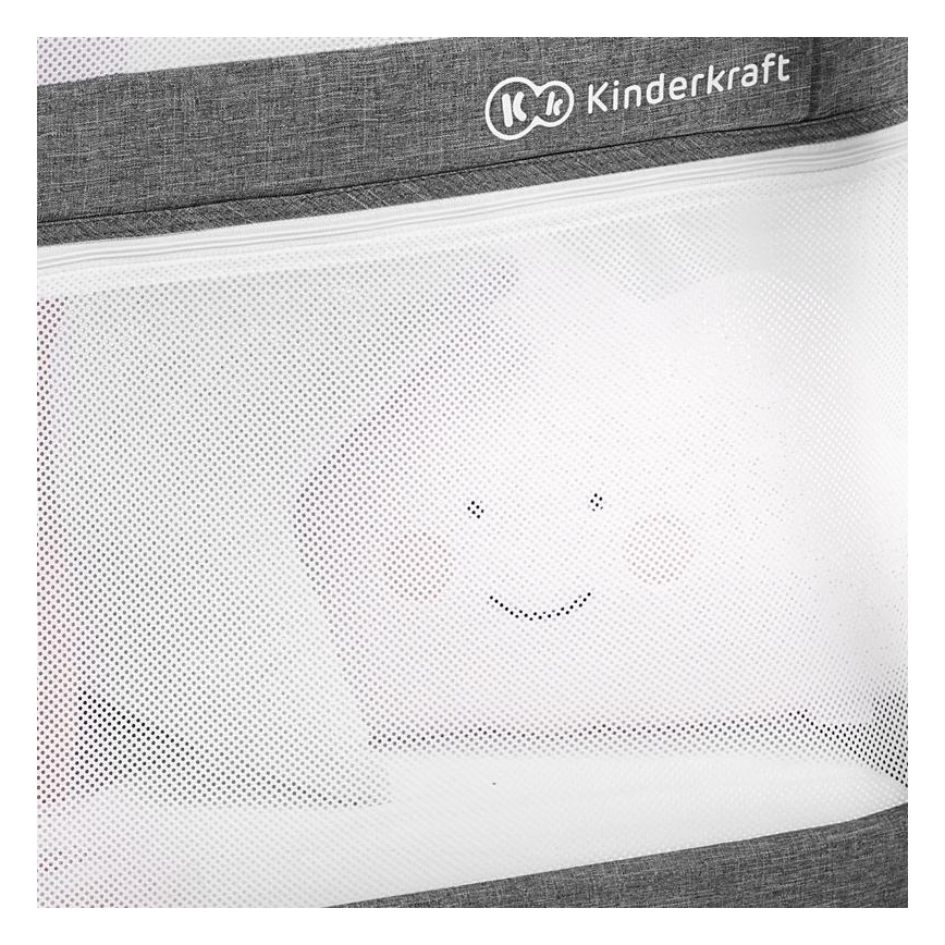 KINDERKRAFT - Παρκοκρέβατο 4σε1 SOFI γκρι