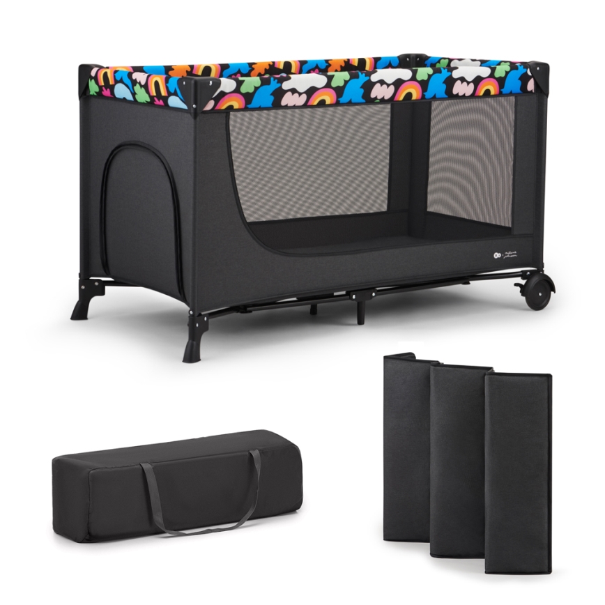 KINDERKRAFT - Παρκοκρέβατο JOY 2 Happy shapes