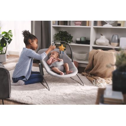 KINDERKRAFT - Ρηλάξ μωρού CALMEE γκρι