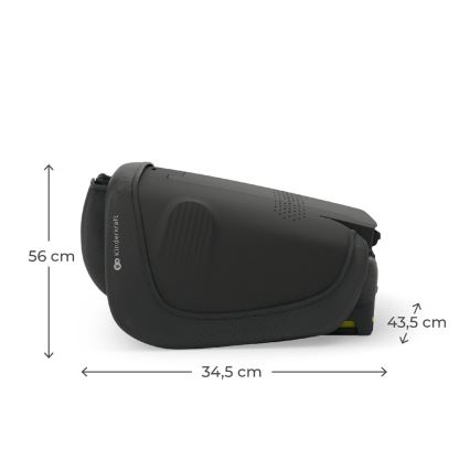 KINDERKRAFT - Πτυσσόμενο παιδικό κάθισμα αυτοκινήτου UNITY 2 i-Size 100-150 εκ. μαύρο