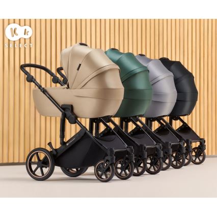 KINDERKRAFT - Πολυκαρότσι 2σε1 PRIME 2 μαύρο