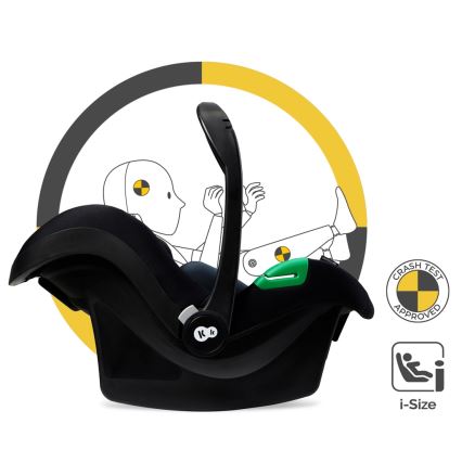 KINDERKRAFT - Πολυκαρότσι 3σε1 MOOV 2 Sand μπεζ + αυτοκίνητο seat MINK PRO