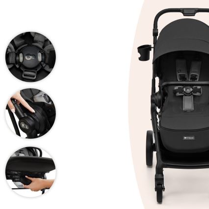 KINDERKRAFT SELECT - Αθλητικό παιδικό καρότσι YOXI Moonlight grey