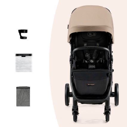 KINDERKRAFT SELECT - Καροτσάκι MITZY Linen μπεζ