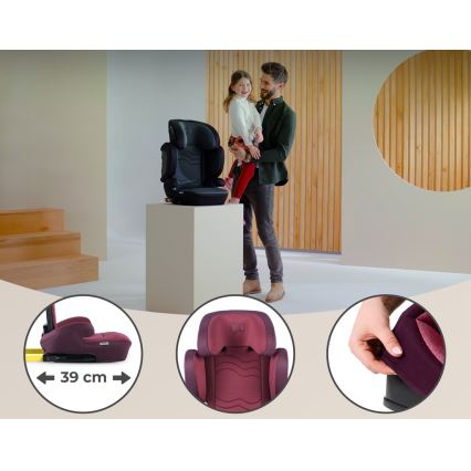 KINDERKRAFT SELECT - Κάθισμα αυτοκινήτου XPAND 2 i-Size (100-150 cm) Premium Cherry pearl