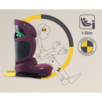 KINDERKRAFT SELECT - Κάθισμα αυτοκινήτου XPAND 2 i-Size (100-150 cm) Premium Cherry pearl