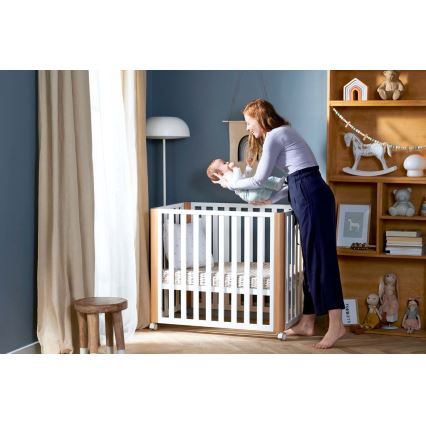 KINDERKRAFT SELECT - KOYA Premium βρεφικό κρεβάτι 4 σε 1 οξιά/πεύκο