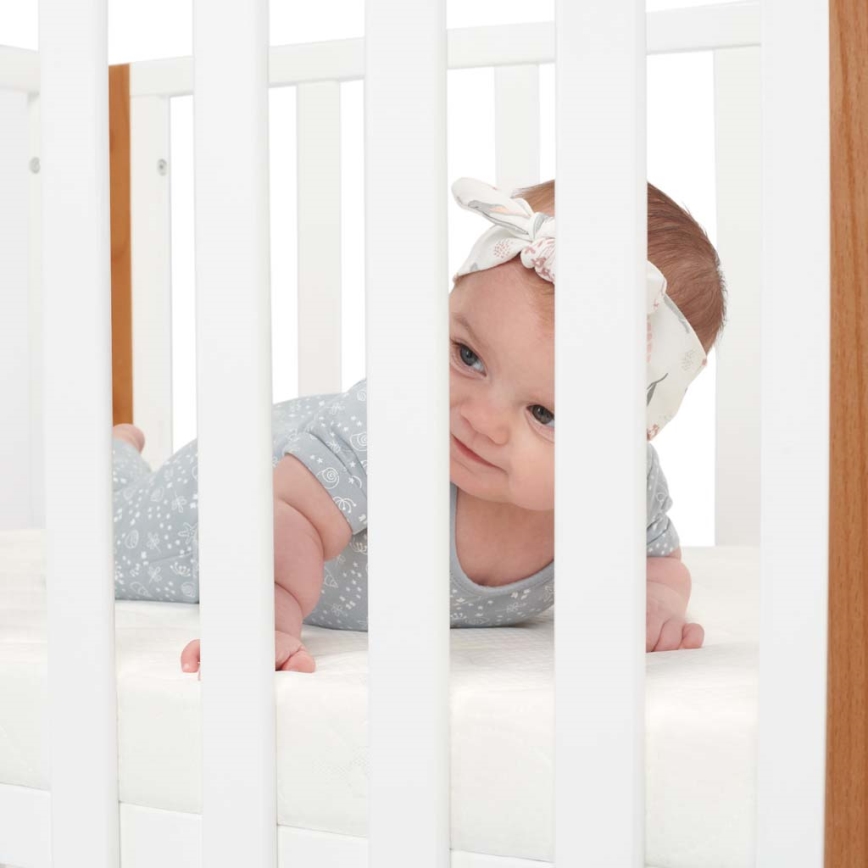 KINDERKRAFT SELECT - KOYA Premium βρεφικό κρεβάτι 4 σε 1 οξιά/πεύκο
