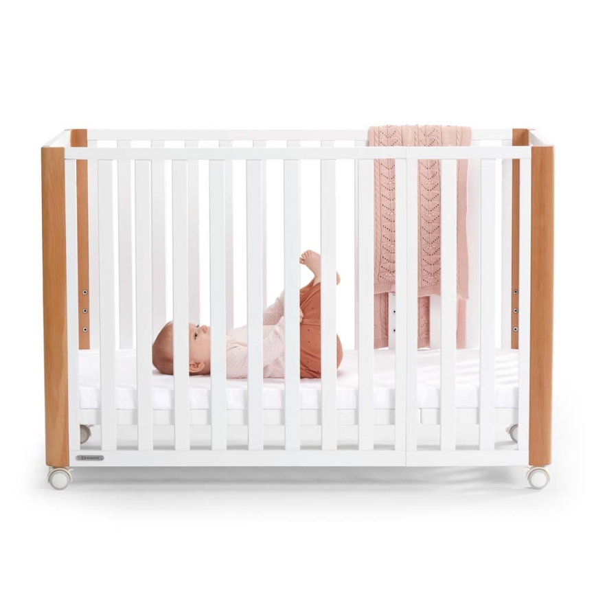 KINDERKRAFT SELECT - KOYA Premium βρεφικό κρεβάτι 4 σε 1 οξιά/πεύκο