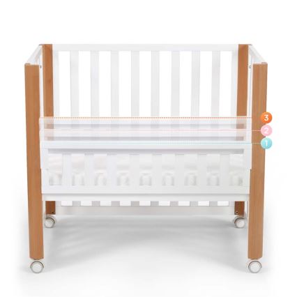KINDERKRAFT SELECT - KOYA Premium βρεφικό κρεβάτι 4 σε 1 οξιά/πεύκο