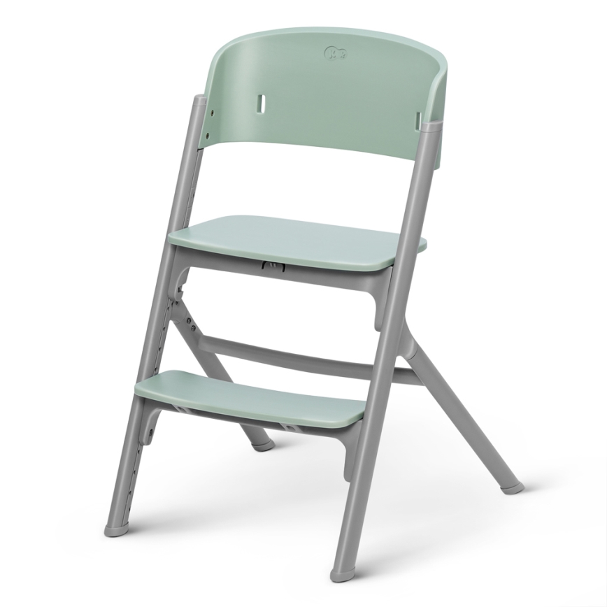 KINDERKRAFT SELECT - Παιδική καρέκλα φαγητού 3-σε-1 LIVY Premium Olive green