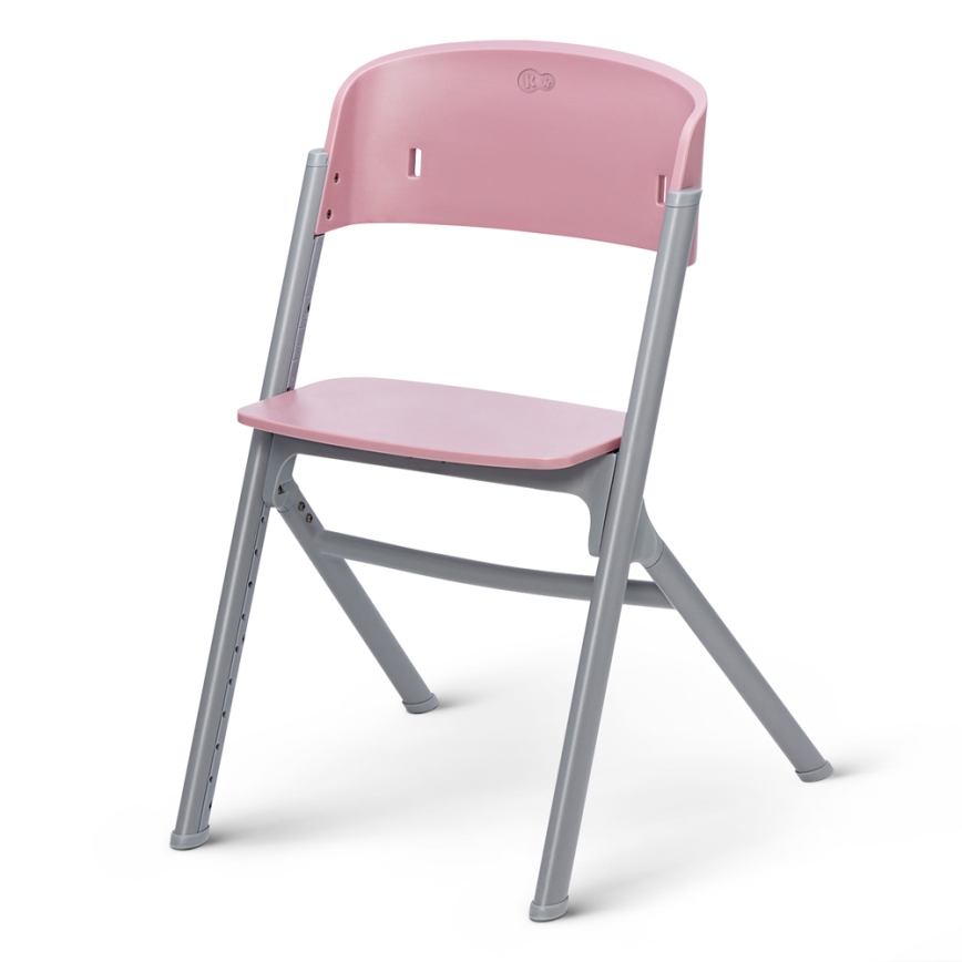KINDERKRAFT SELECT - Παιδική καρέκλα φαγητού 3 σε 1 LIVY Premium Aster pink + ανακλινόμενο καθισματάκι CALMEE