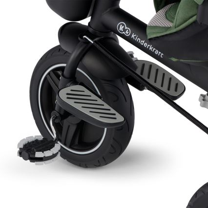 KINDERKRAFT SELECT - Παιδικό τρίκυκλο ποδήλατο SPINSTEP Premium πράσινο