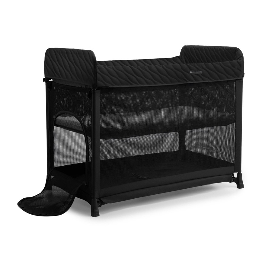 KINDERKRAFT SELECT - Παρκοκρέβατο MOON DREAM μαύρο
