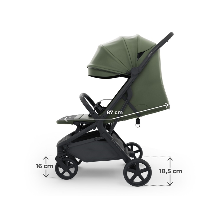 KINDERKRAFT SELECT - Αθλητικό παιδικό καρότσι NUBI 3 Mystic Green