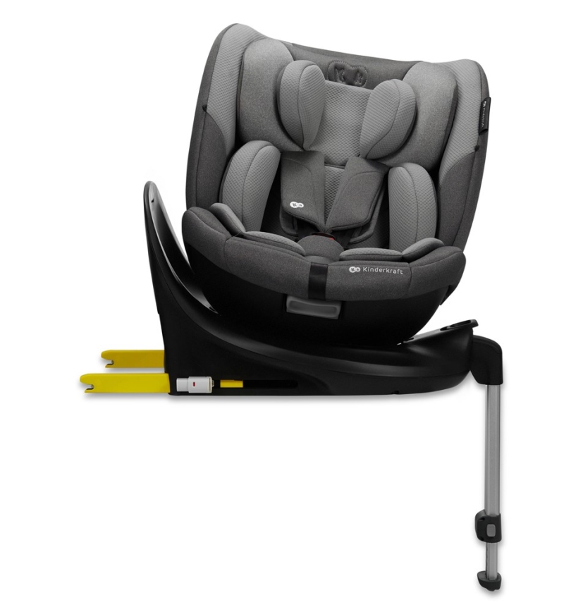 KINDERKRAFT SELECT - Κάθισμα αυτοκινήτου I-FIX (40-150 cm) Cool γκρι