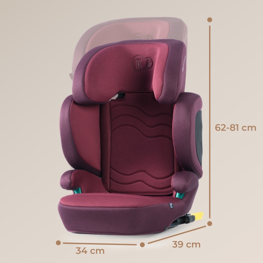 KINDERKRAFT SELECT - Κάθισμα αυτοκινήτου XPAND 2 i-Size (100-150 cm) Premium Cherry pearl